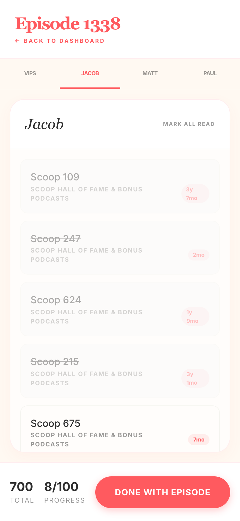 Patreon Shoutout App screenshot